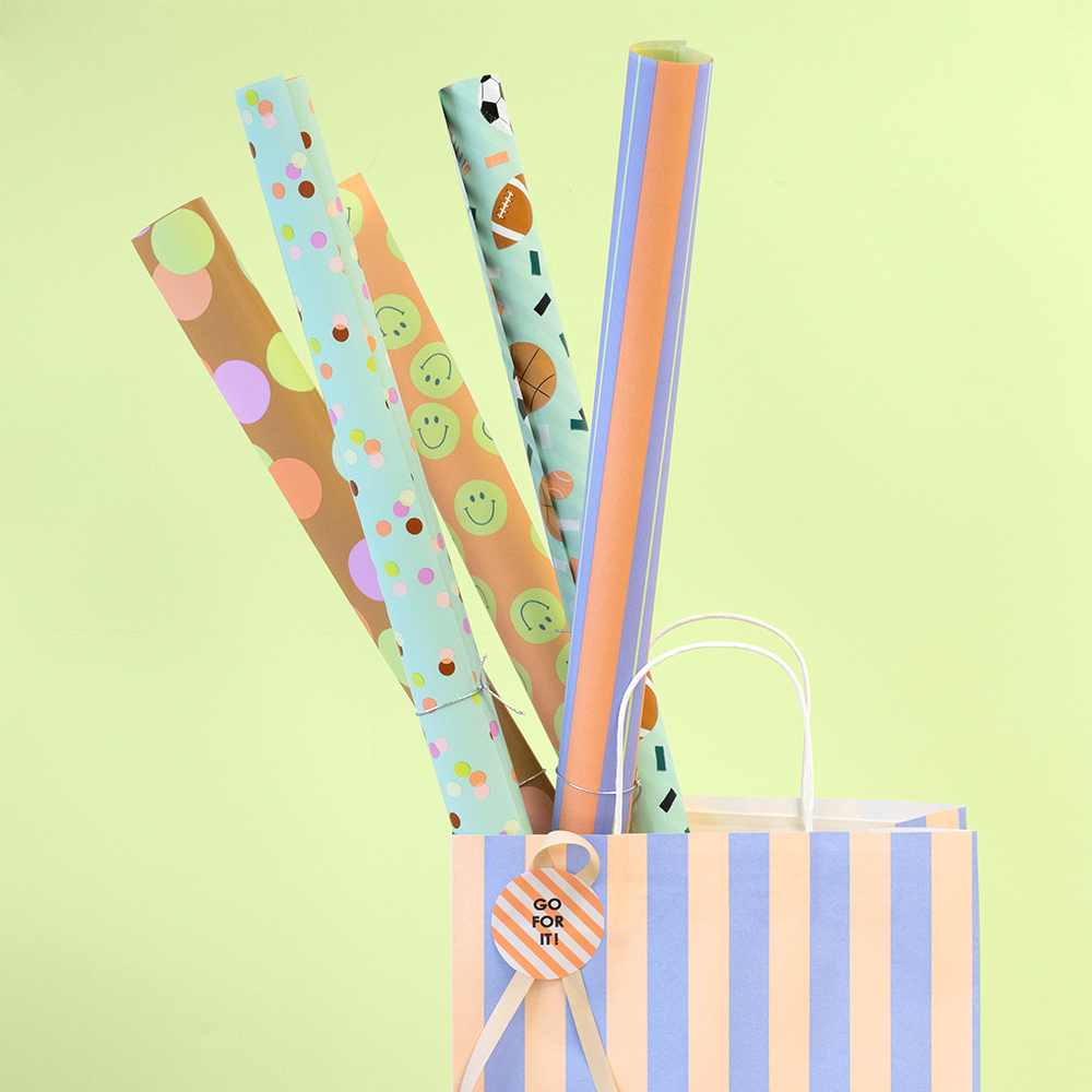 Your supplier for high-quality, sustainable wrapping paper and decorative materials.