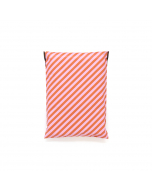 P49.007.035 Verzendzakken Recycled S - Stripe Coral/Pink - 25 x 35 cm