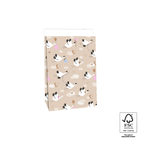 P44.076.017 Block Bottom Bags - Baby Bird