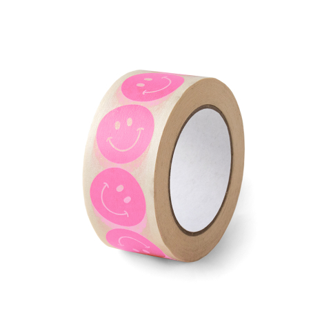 P63.054.050 Paper Tape - Smiley - Pink