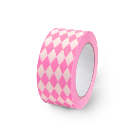 P63.055.050 Paper Tape - Harlequin - Pink