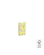 P44.074.007 Block Bottom Bags-Party Confetti Yellow