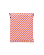 P49.007.040 Verzendzakken Recycled M - Stripe Coral/Pink - 33 x 40 cm