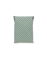 P49.008.035 Verzendzakken Recycled S - Stripe Blue/Yellow - 25 x 35 cm