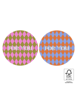 P74.376.250 Stickers Duo - For You Harlequin