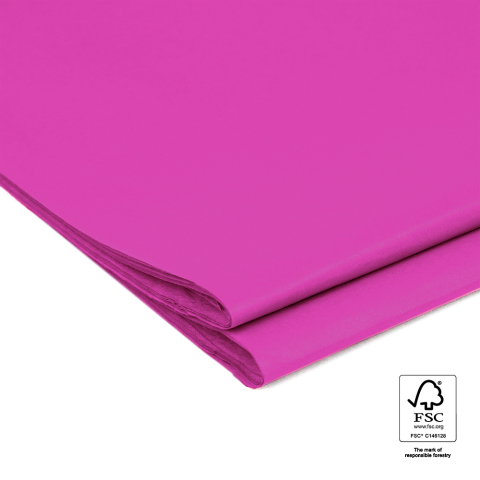 P45.200.070 Vloeipapier - Uni - Deep Pink