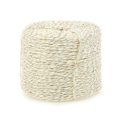 Paper - Twist Cord - White/Gold